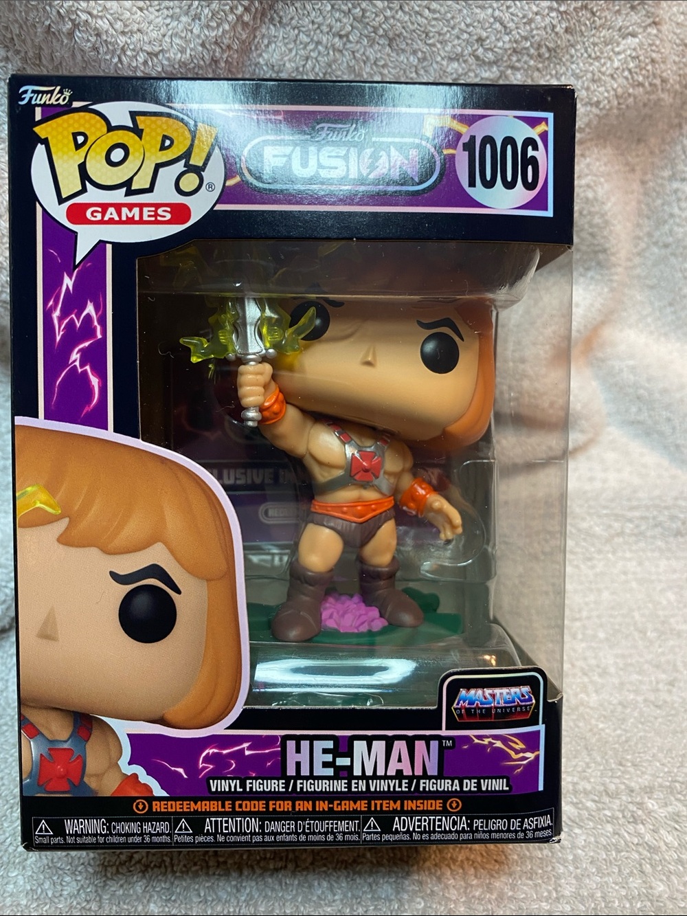Funko Games He-Man Pop! Vinyl Figure - Orange, Brown, Purple, Green # 1006